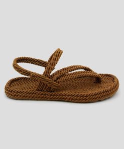 Mujer Mumka Shoes | Sandalias Nomada Cruzadas Marron