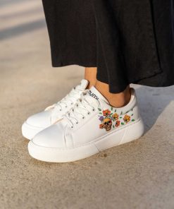 Mujer Mumka Shoes | Pantuflas Calavera Y Flores