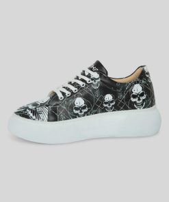 Mujer Mumka Shoes | Zapatillas Calavera Con Alas