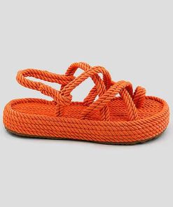 Mujer Mumka Shoes | Sandalias Nomadic Puntera Naranja