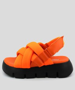 Mujer Mumka Shoes | Sandalias Cruzadas Naranjas