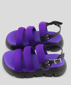 Mujer Mumka Shoes | Sandalias Moradas Brutas