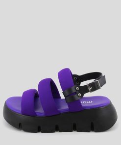 Mujer Mumka Shoes | Sandalias Moradas Brutas