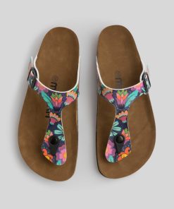 Mujer Mumka Shoes | Sandalias Muchas Flores De Colores