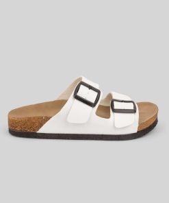 Mujer Mumka Shoes | Sandalias Con Tiras Blancas