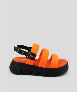 Mujer Mumka Shoes | Sandalias Naranjas Brutas