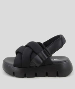 Mujer Mumka Shoes | Sandalias Cruzadas Negras