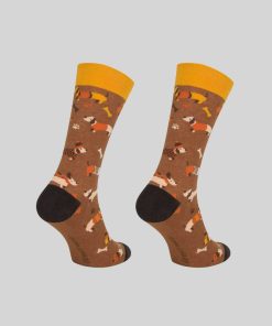 Calcetines Mumka Shoes | Calcetines Cachorro Marron Talla 36-41