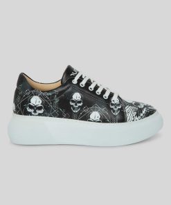 Mujer Mumka Shoes | Zapatillas Calavera Con Alas