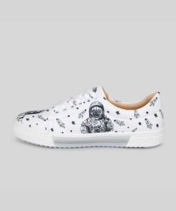 Mujer Mumka Shoes | Zapatillas The Astronaut Puppy (Blanco)