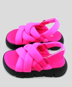 Mujer Mumka Shoes | Sandalias Cruzadas Fucsia