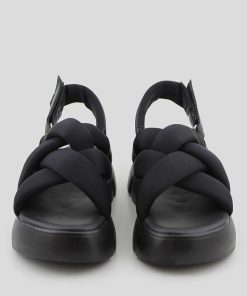 Mujer Mumka Shoes | Sandalias Cruzadas Negras