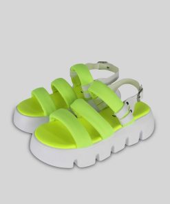 Mujer Mumka Shoes | Sandalias Verdes Brutas