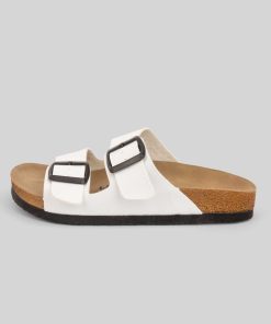 Mujer Mumka Shoes | Sandalias Con Tiras Blancas