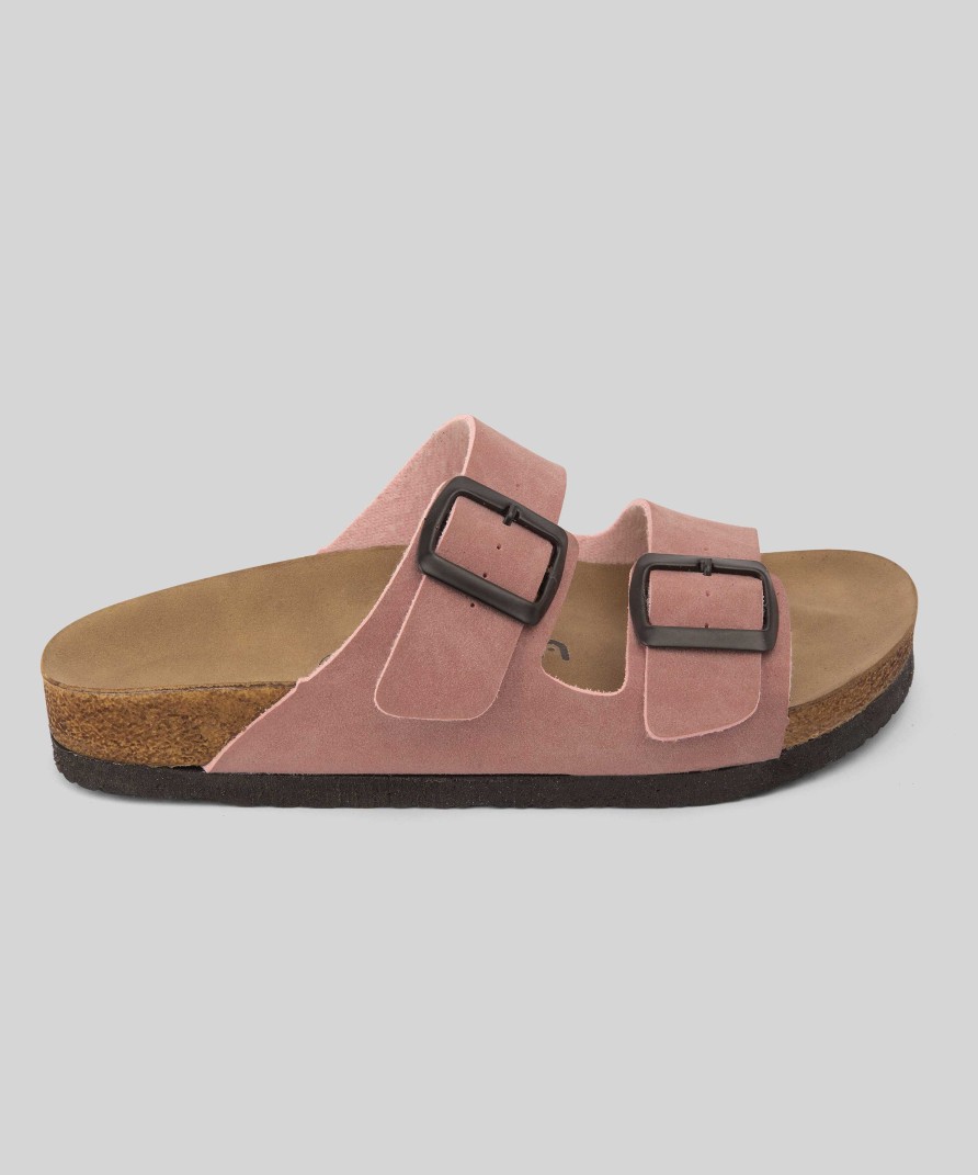 Mujer Mumka Shoes | Sandalias Con Tiras Rosadas