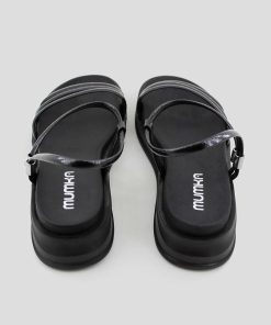 Mujer Mumka Shoes | Sandalias De Plataforma Negras