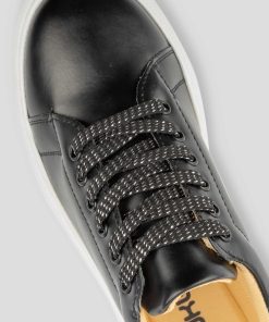 Cordones Mumka Shoes | Cordones Negros Con Brillos Plateados