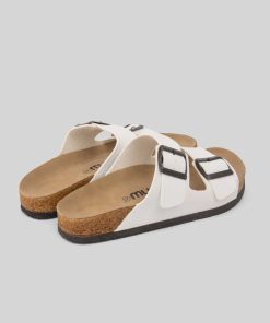 Mujer Mumka Shoes | Sandalias Con Tiras Blancas