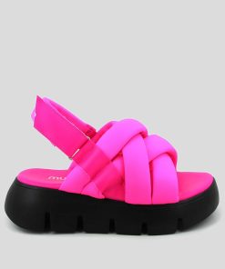 Mujer Mumka Shoes | Sandalias Cruzadas Fucsia