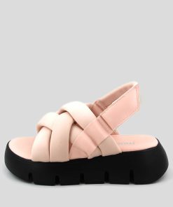 Mujer Mumka Shoes | Sandalias Cruzadas Rosa