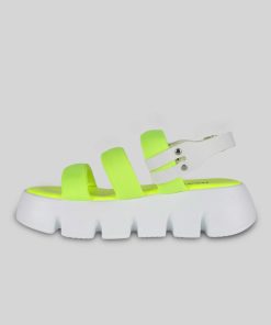 Mujer Mumka Shoes | Sandalias Verdes Brutas