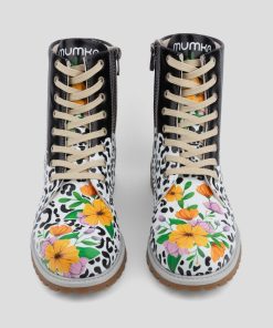 Mujer Mumka Shoes | Botas Animal Print Flores