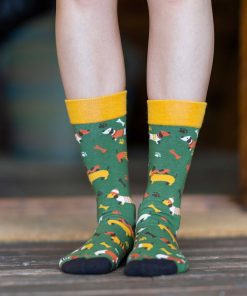 Calcetines Mumka Shoes | Calcetines Cachorro Caqui Talla 36-41